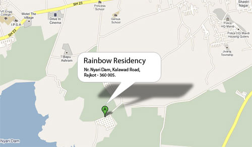 Rainbow Resindency On Google Map